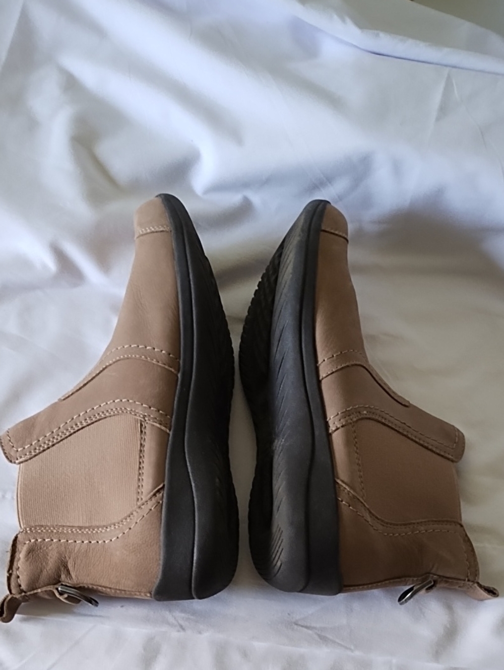 Women’s Chelsea Ankle Boots in Taupe - Picture 5 of 9